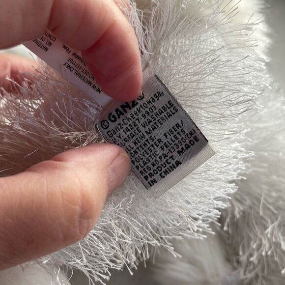 Ganz Webkinz White poodle plush 8” . - Picture 6 of 9